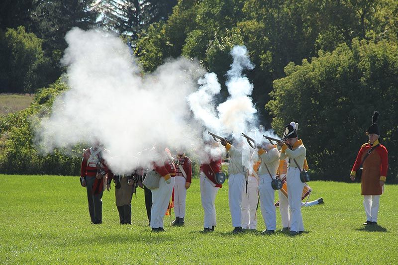 Settling into life as a War of 1812 reenactor