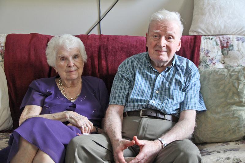 Still sweethearts after 64 years of marriage