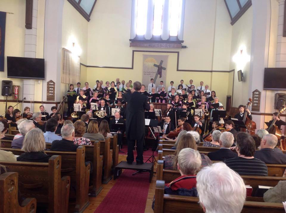 Amaryllis Choir performs on December 18, 2016 in Vankleek Hill