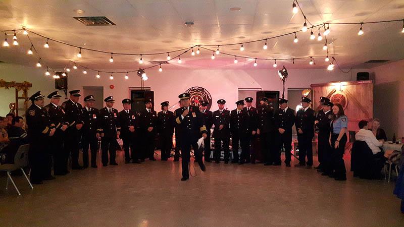 Firefighters applauded for community service, voluntarism and years served