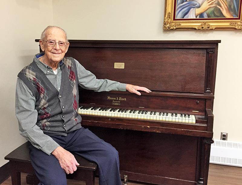 Prescott Russell Residence receives gift of piano