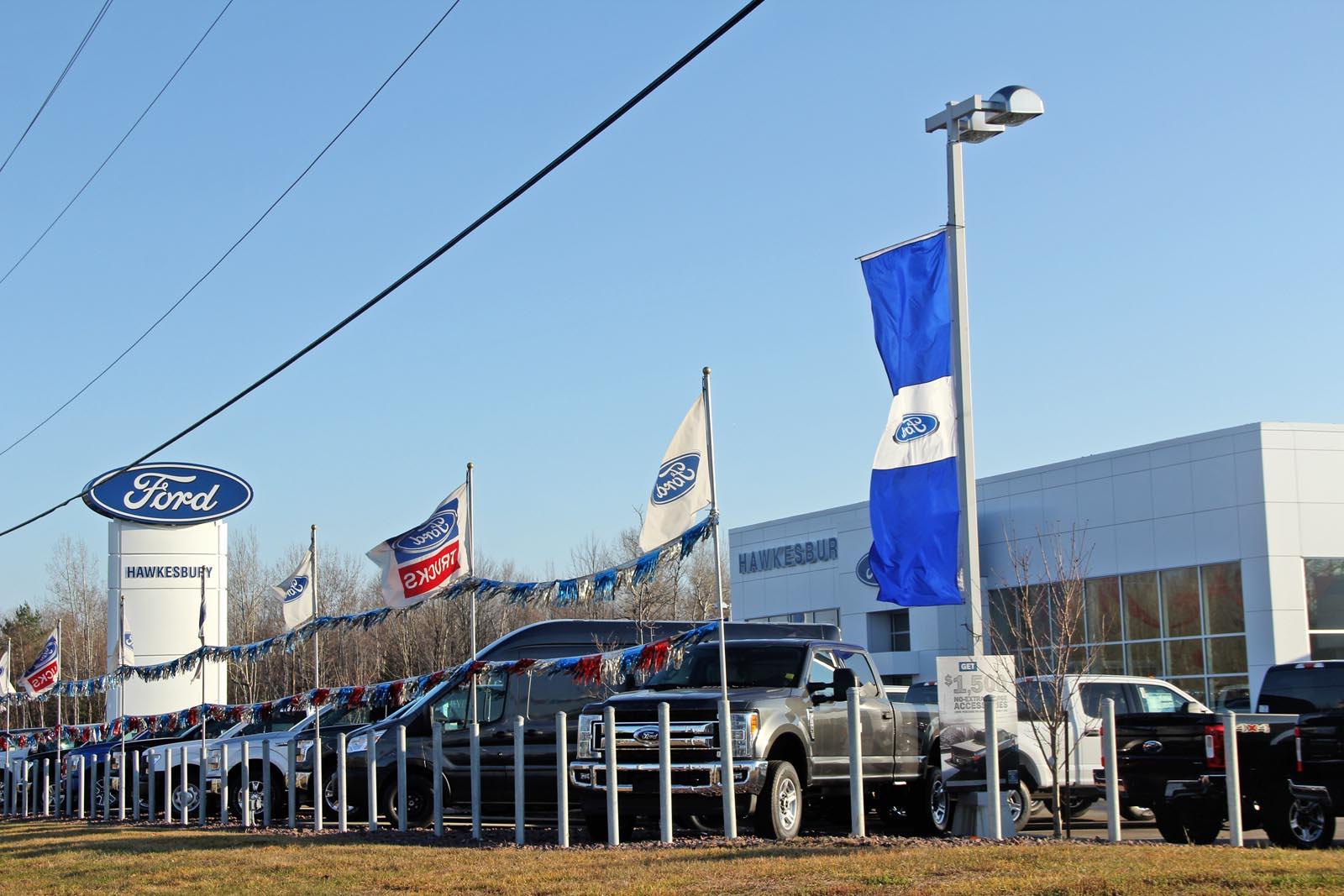 Two trucks stolen from Ford dealership in broad daylight