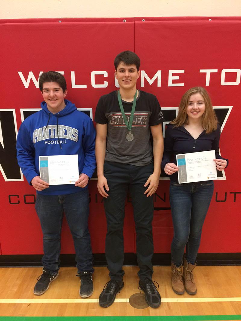 High scores in math contest for VCI students