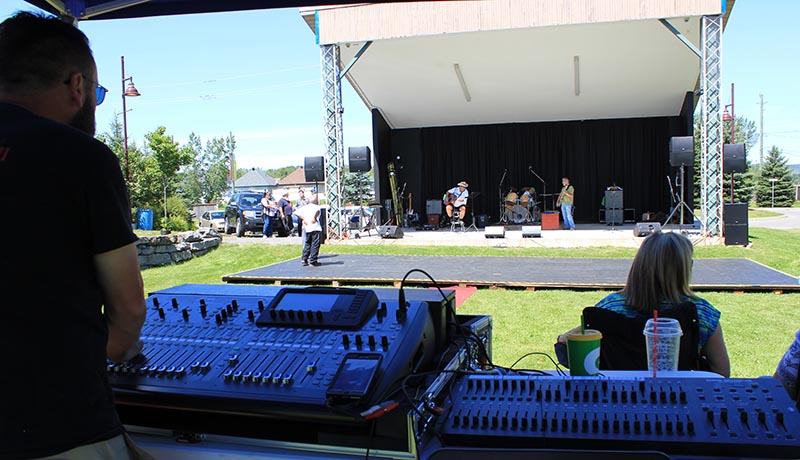 Hawkesbury tested its brand new sound system at the Western Festival