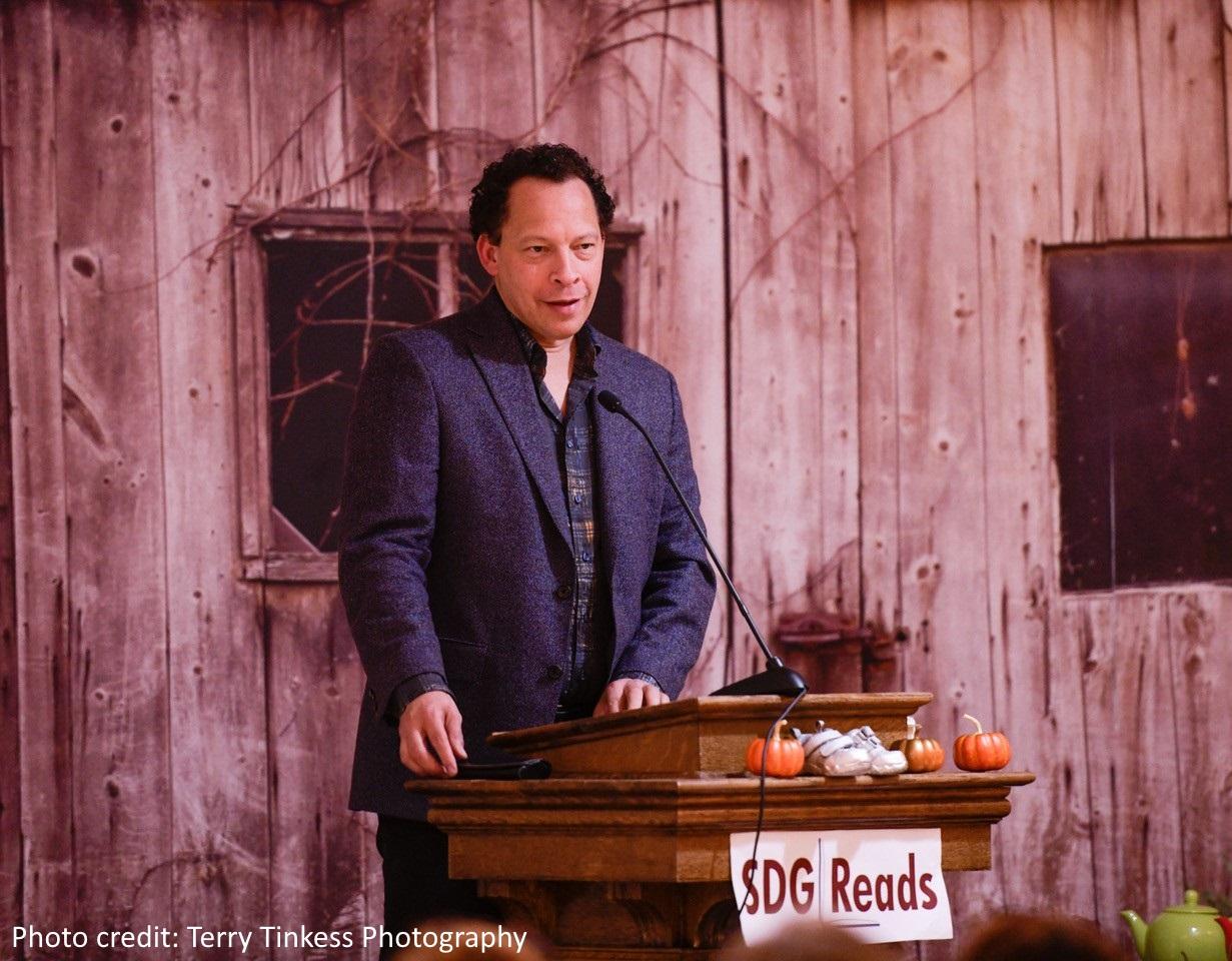 Author Lawrence Hill visits SDG Library