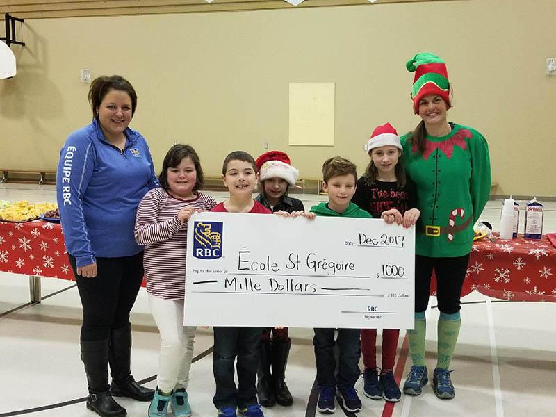 $1,000 for digital tools for École St-Grégoire in Vankleek Hill