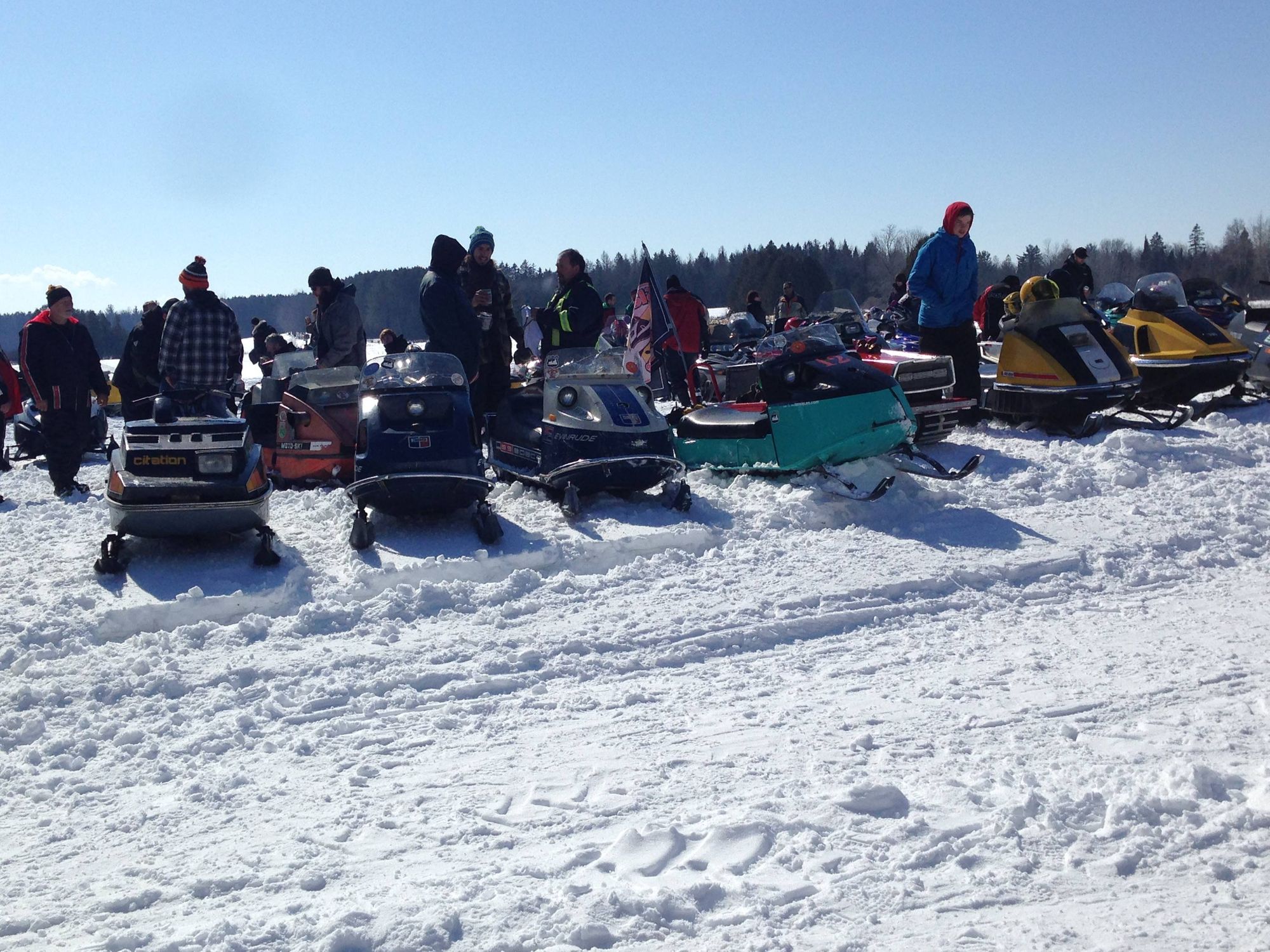 Fire up your sleds, the Vankleek Hill Vintage Snowmobile Ride comes to the Carnival