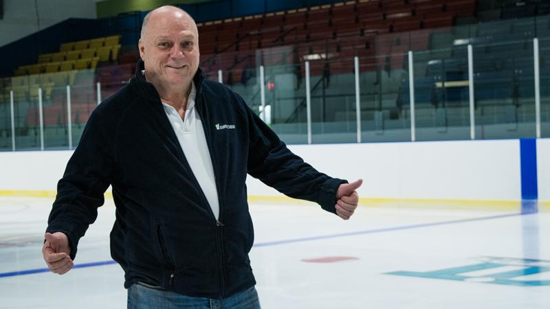 The Robert Hartley Sports Complex ice rink gets a serious makeover