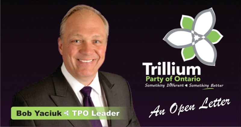 Trillium Party is Ontario’s Common Sense Party