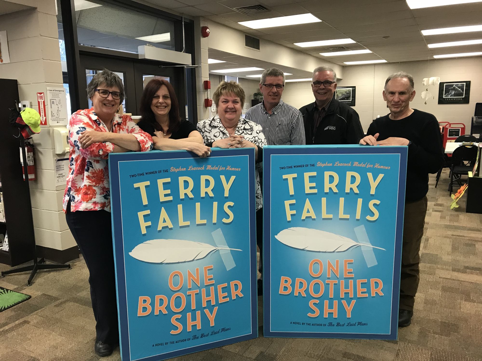 Terry Fallis chosen as 2018 SDG Reads author
