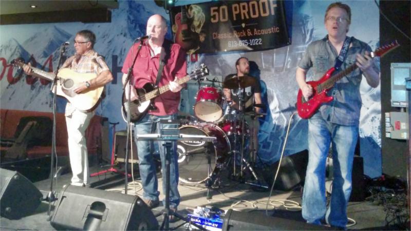 50 PROOF to once again bring finely aged rock & roll to the Food Bank Jamboree