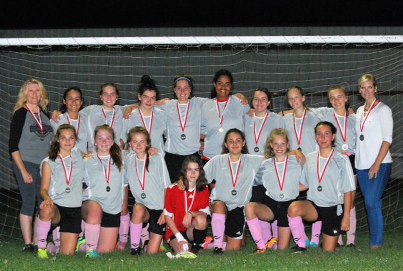 Vankleek Hill U14 Girls soccer team victorious