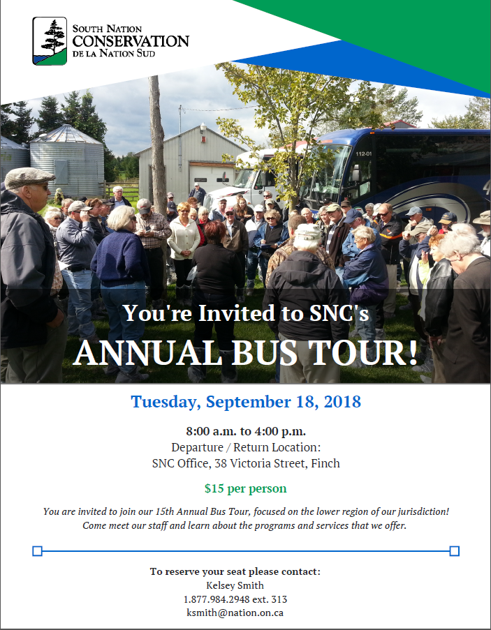 All Aboard the SNC Fall Bus Tour!