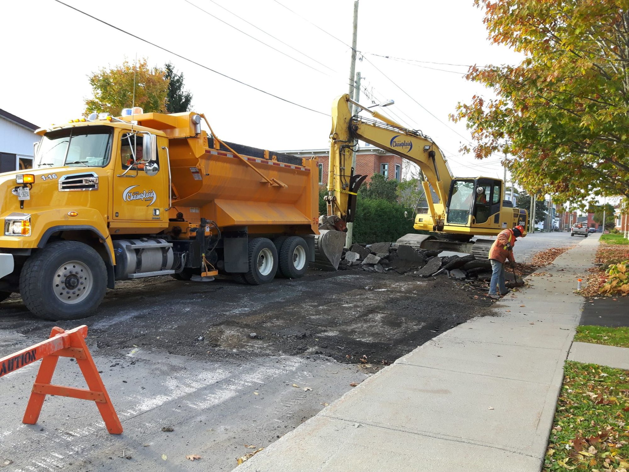 No advance notice of Derby Street construction, says resident