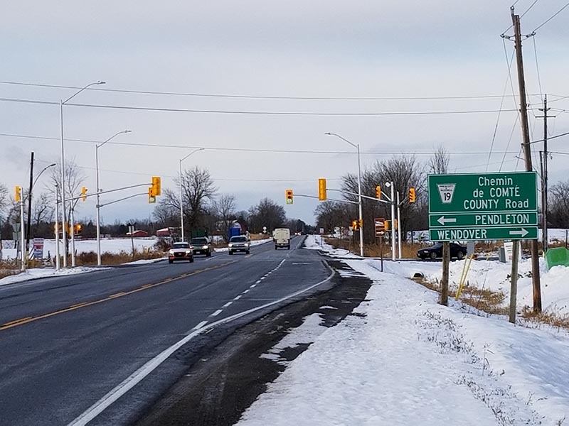 Installation of traffic signals completed on County Road 17 in Wendover