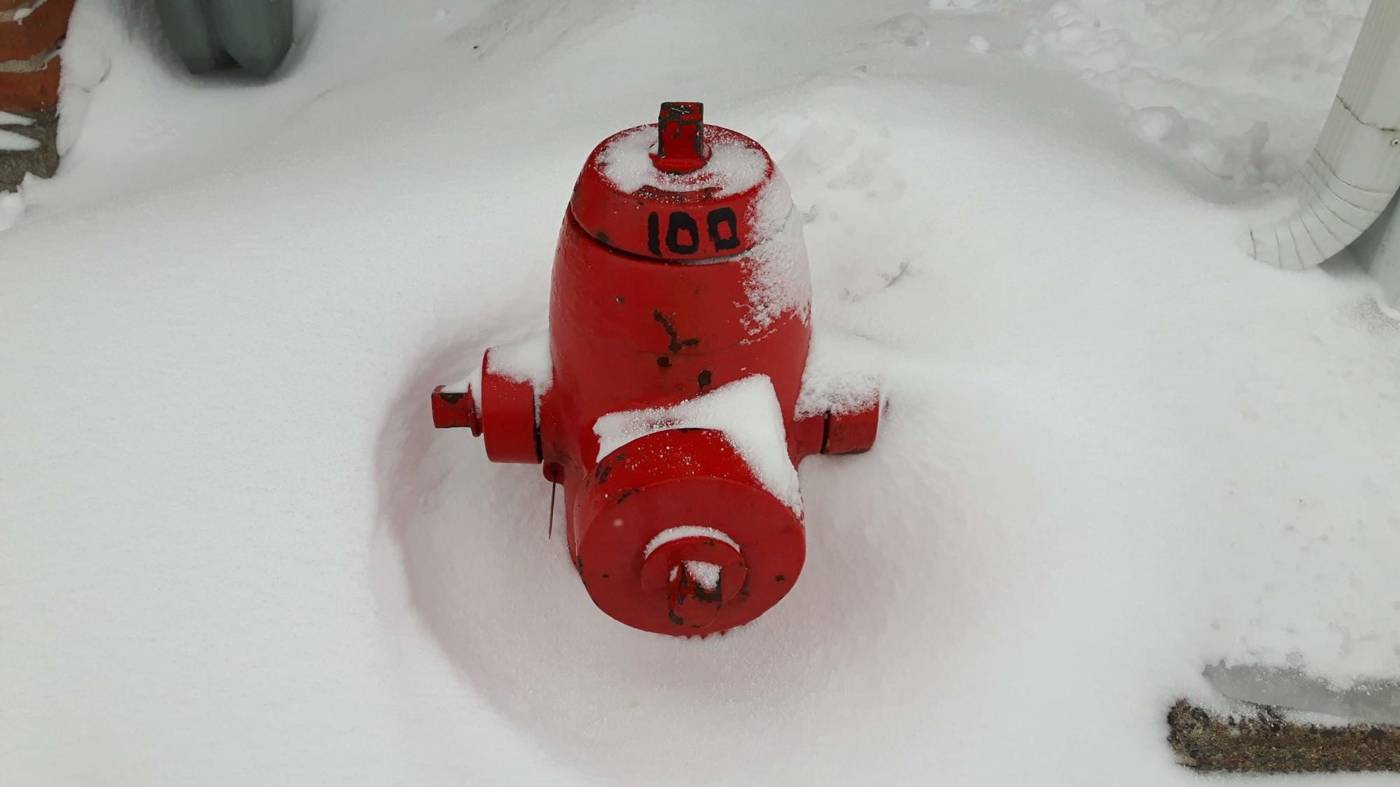 Municipalities are asking people to clear snow away from fire hydrants