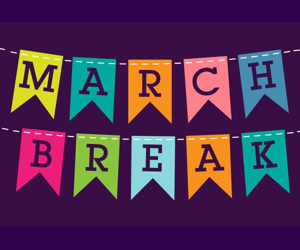 Make the Champlain Library your destination for March Break!