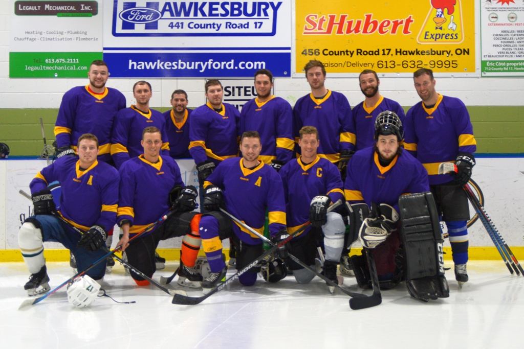 Second round of the 35th annual Hawkesbury Industrial Hockey Tournament