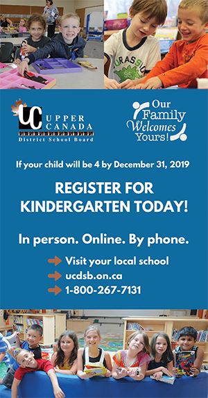 Register for Kindergarten today