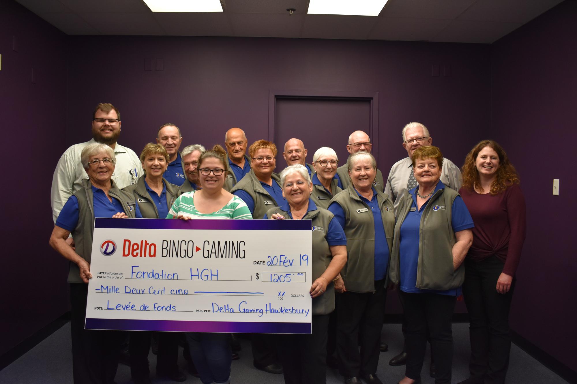 Charity bingo fundraiser generates $1,205 for the HGH Foundation’s Access 2018 campaign!