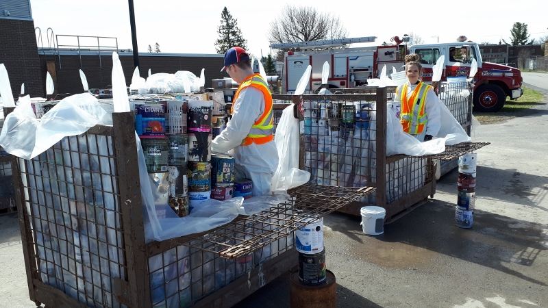 Household hazardous waste day collects toxic trash
