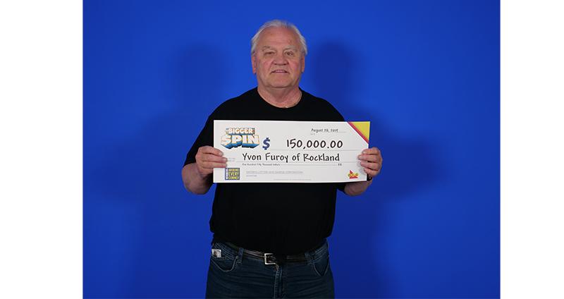 Clarence-Rockland resident wins $150,000 lottery prize