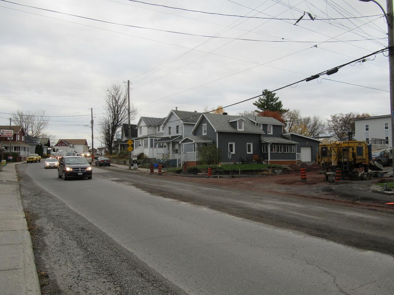 Intersection improvements continue on Cameron Street in Hawkesbury