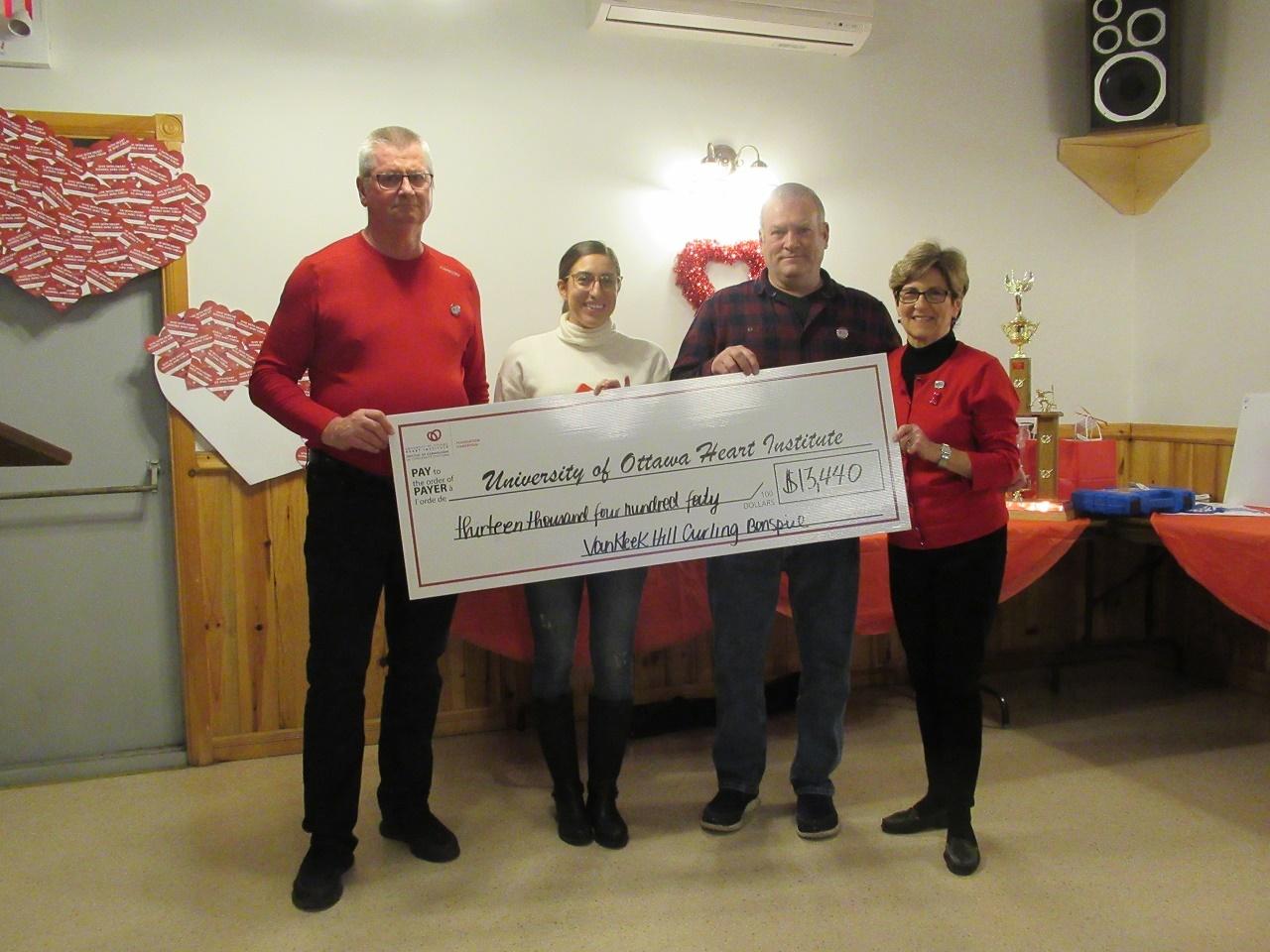 Bonspiel raises more than $25,000 for Ottawa Heart Institute
