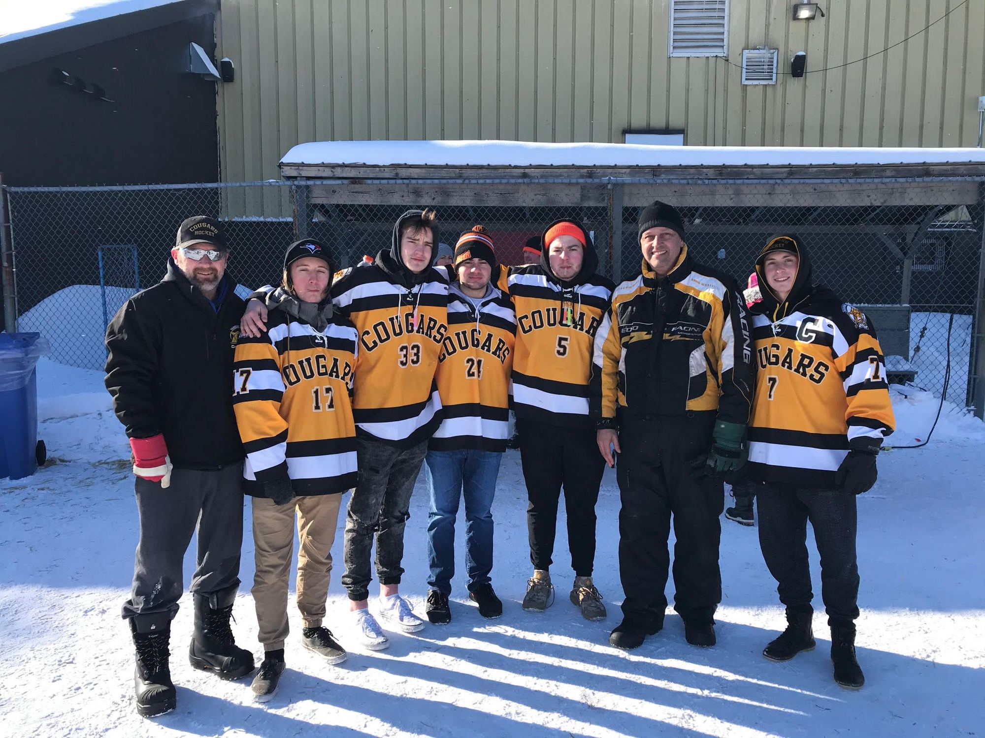 Big win for Vankleek Hill Cougars in South Grenville after a fun day at Champlain Winter Carnival