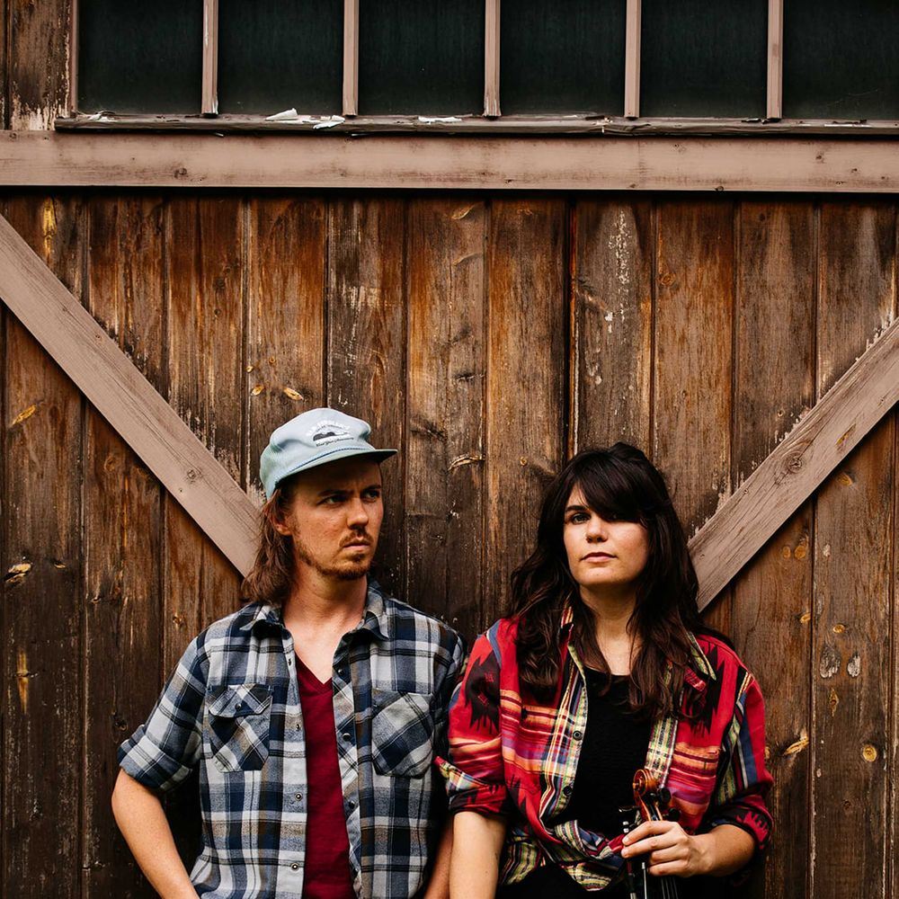 Old time/folk duo Golden Shoals in Vankleek Hill on March 6