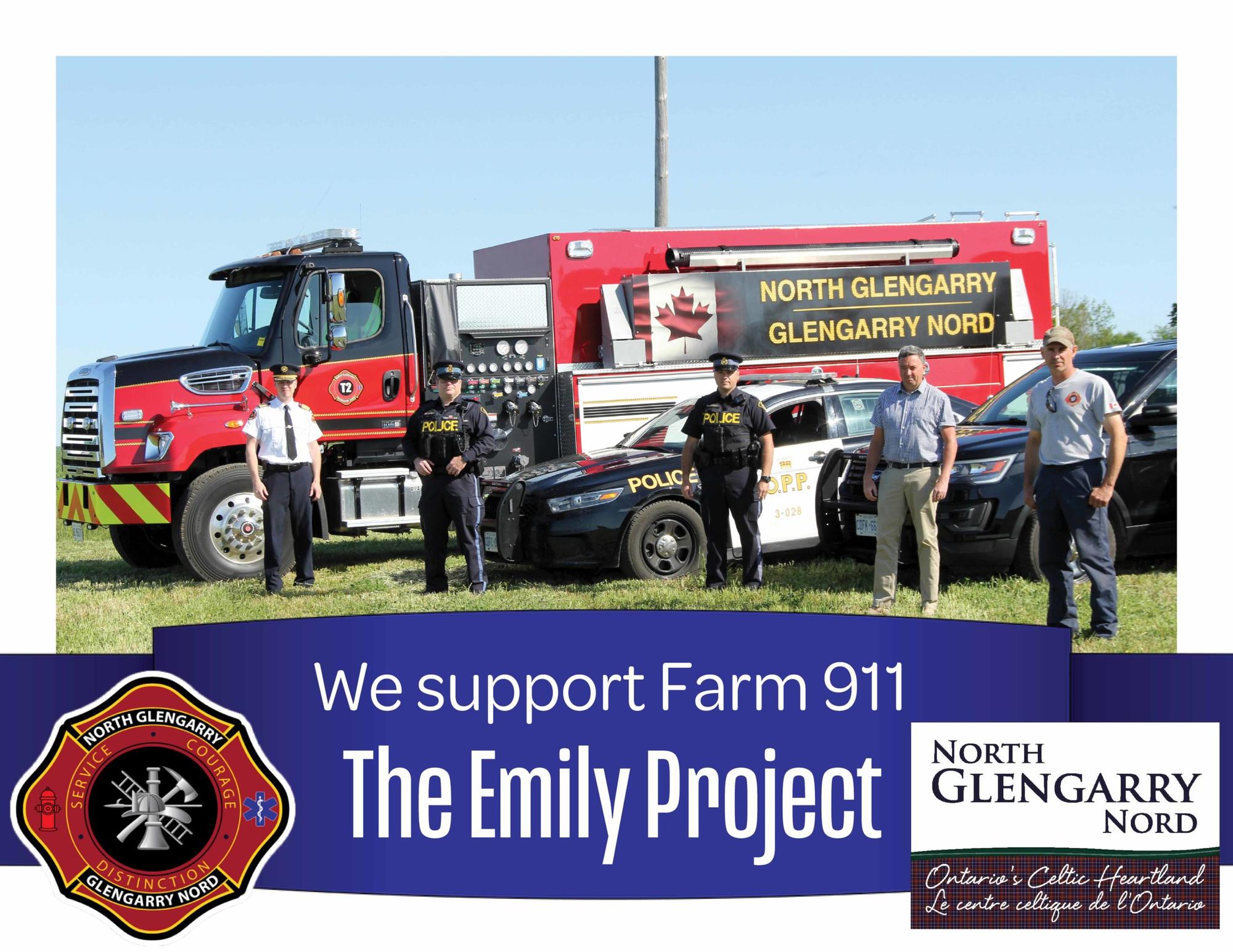 North Glengarry joins Farm 911 – The Emily Project  civic addressing initiative