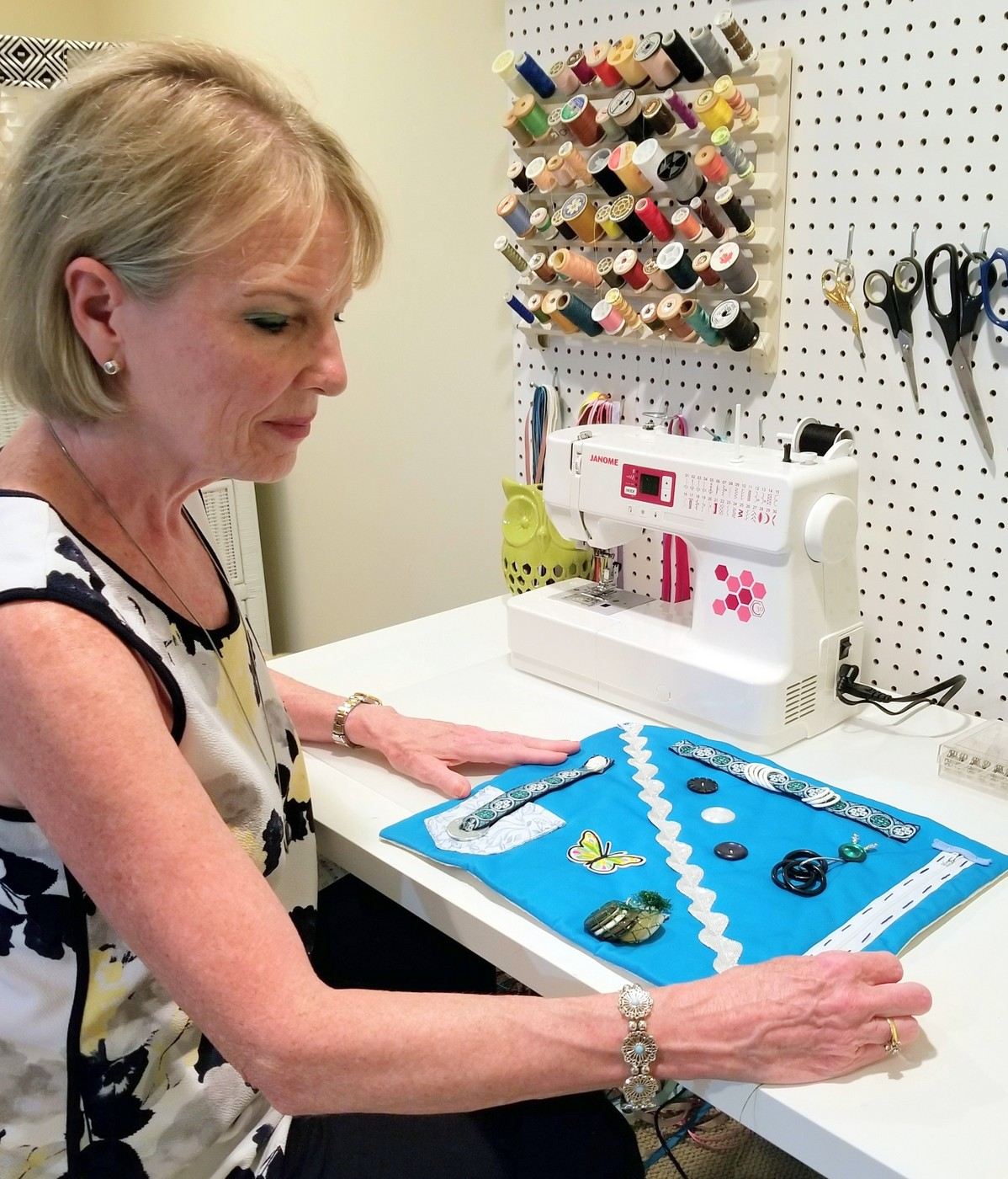Area residents asked to help with supplies, as fidget blanket project continues to grow