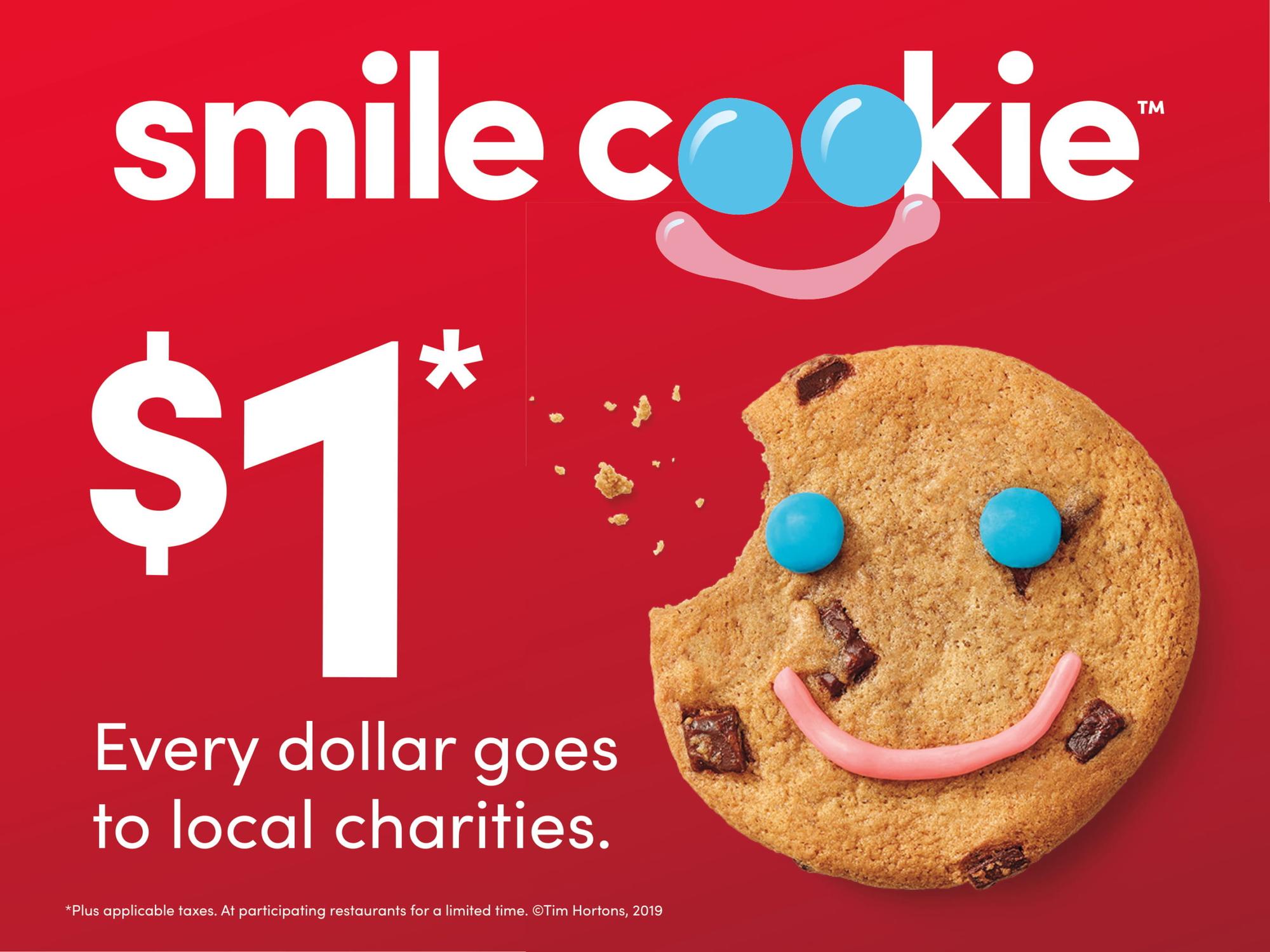 Tim Hortons® Smile Cookie Campaign is back, supporting the Hawkesbury and District General Hospital Foundation