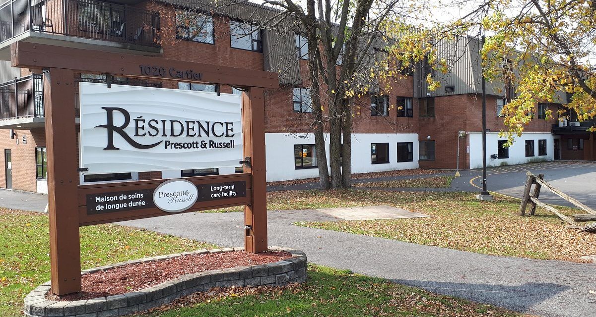 35 cases of COVID-19 at Prescott and Russell Residence