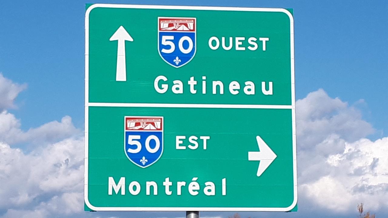 Autoroute 50 to be closed nightly for line painting