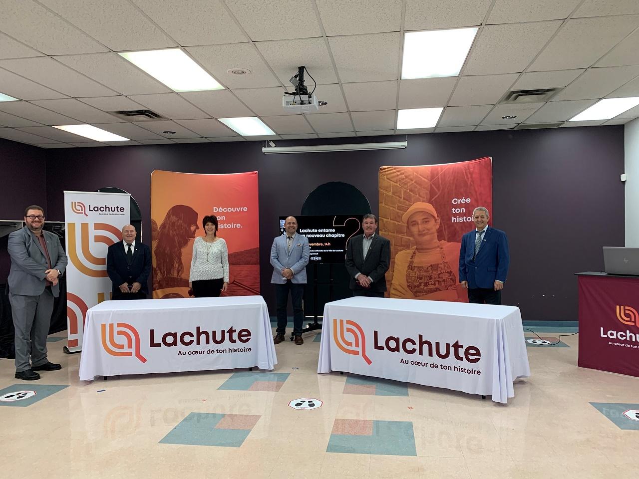 Lachute gets a new look with logo and slogan