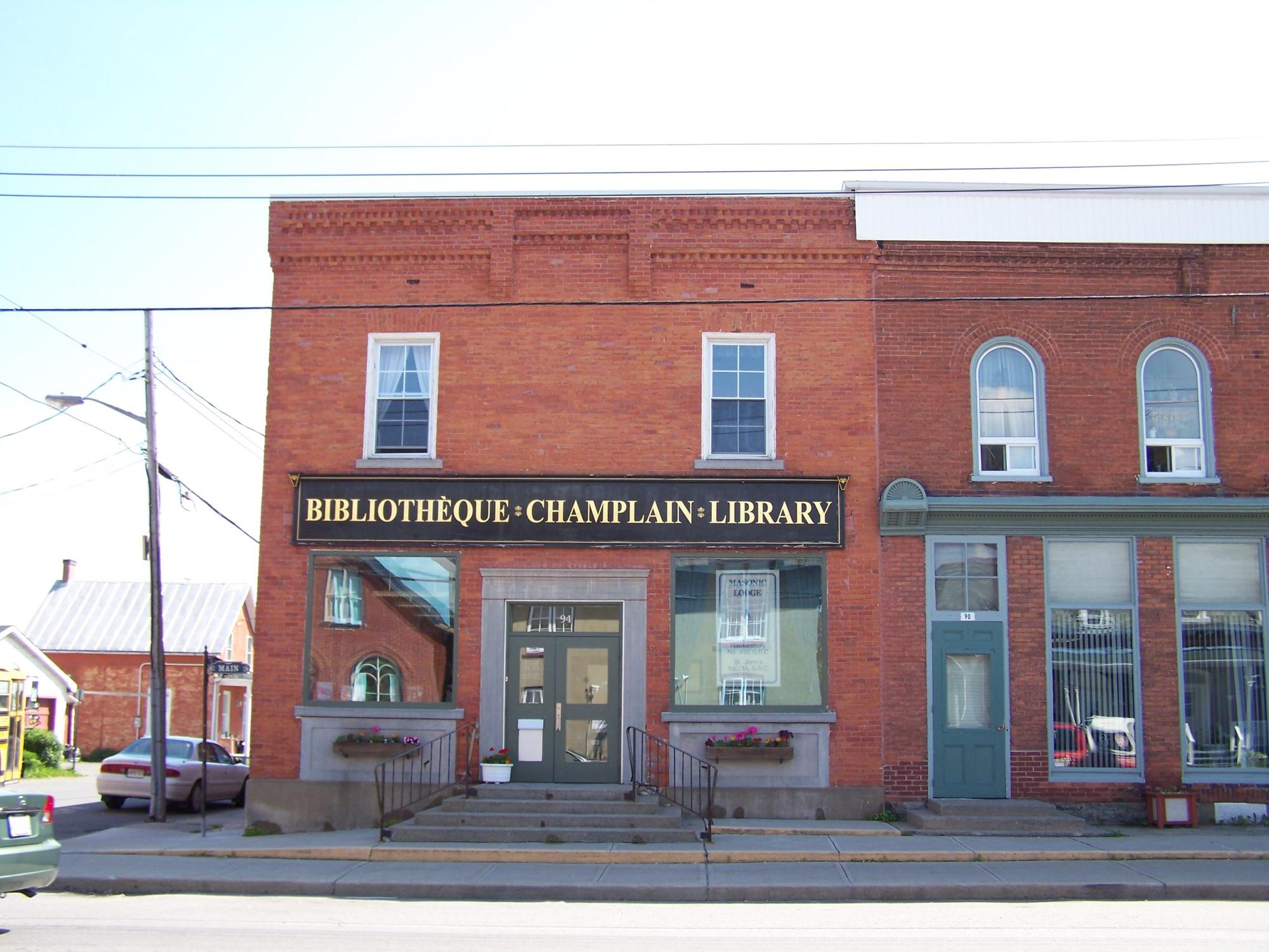 Champlain Library closed to public because of safety issue