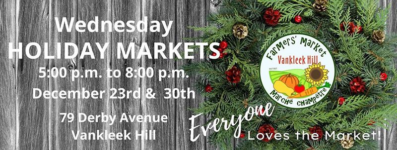 Vankleek Hill Farmers’ Market to add Wednesday evening markets!