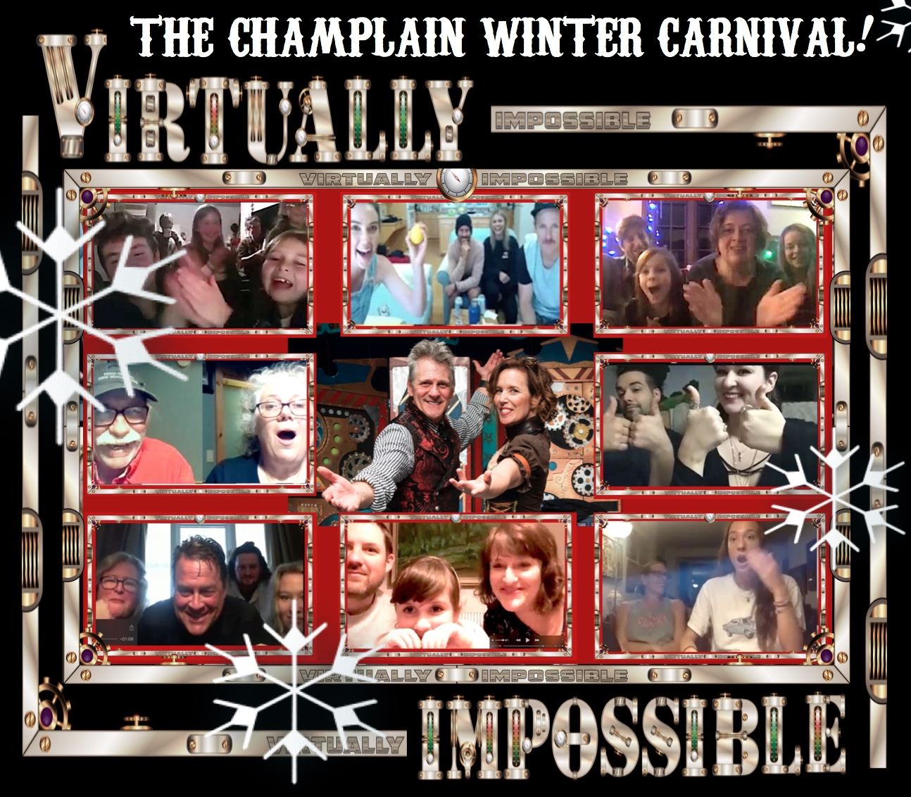 Enjoy a virtual show as part of Champlain Carnival