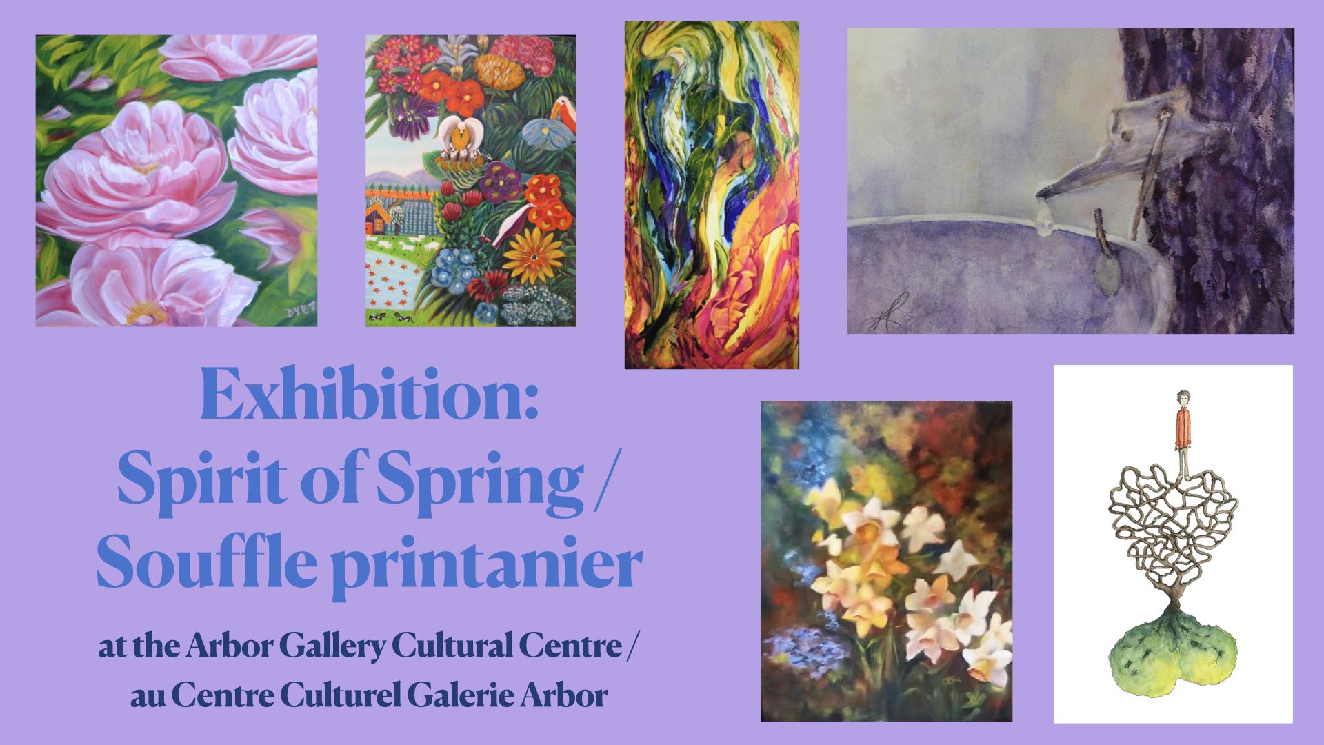 Arbor Gallery opens a new virtual show: Spirit of Spring