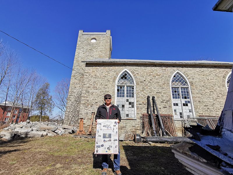 St. Andrew’s Church is the next project for Claude Brabant