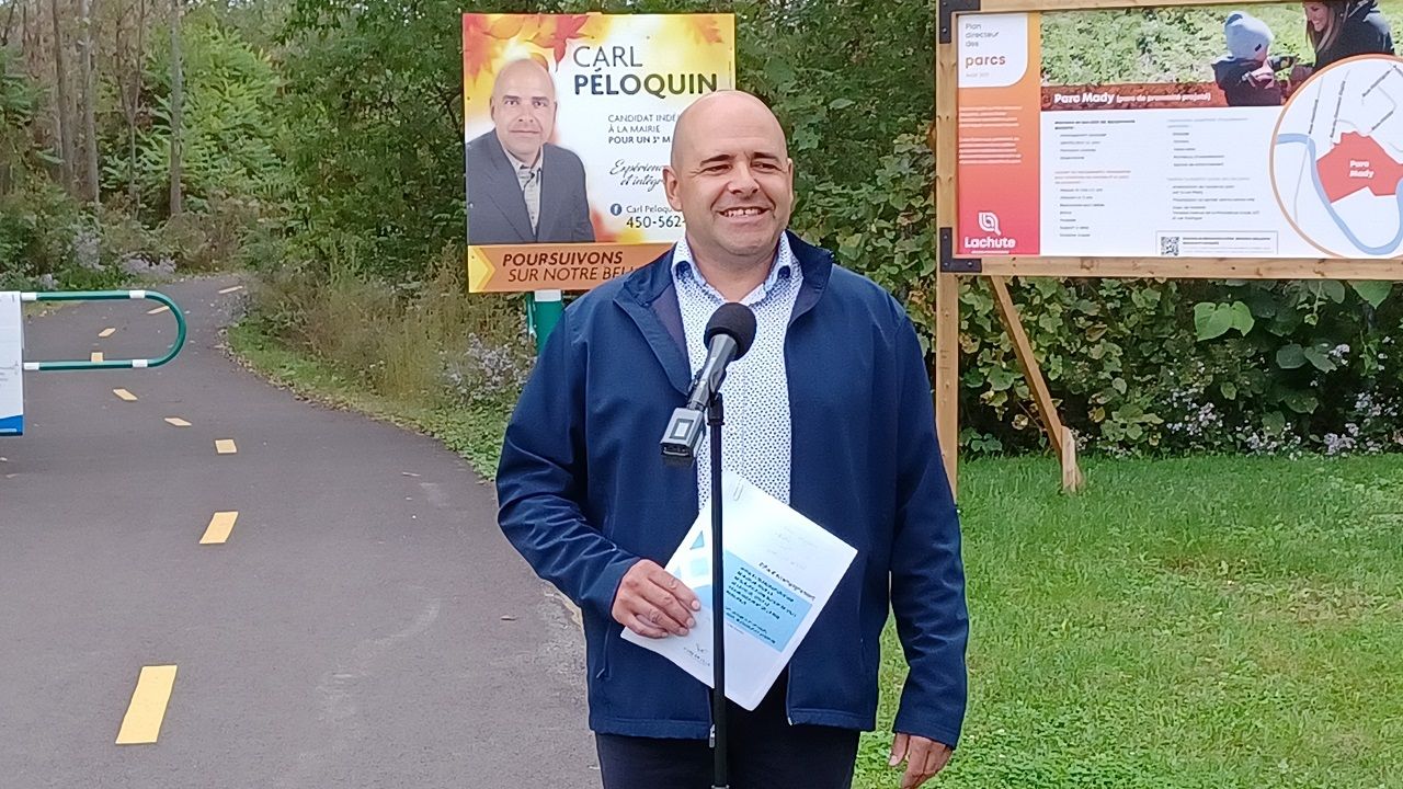 Lachute’s Péloquin highlights record in run for re-election as mayor