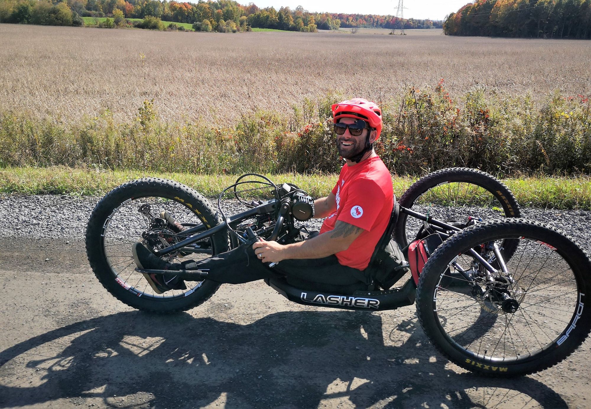 Taking a spin with Paralympian cyclist Joey Desjardins