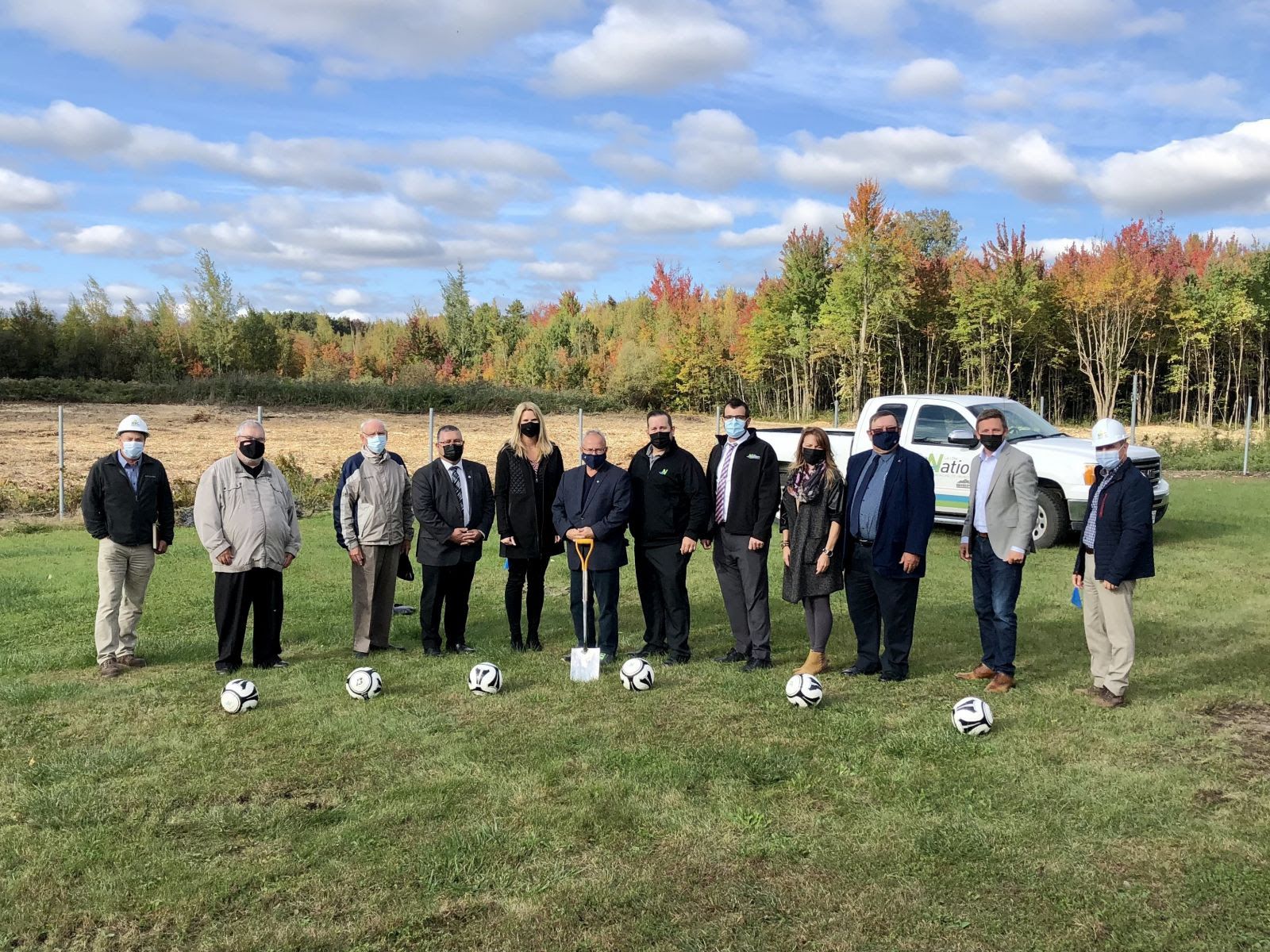 Shovels in the ground for new Limoges sports complex