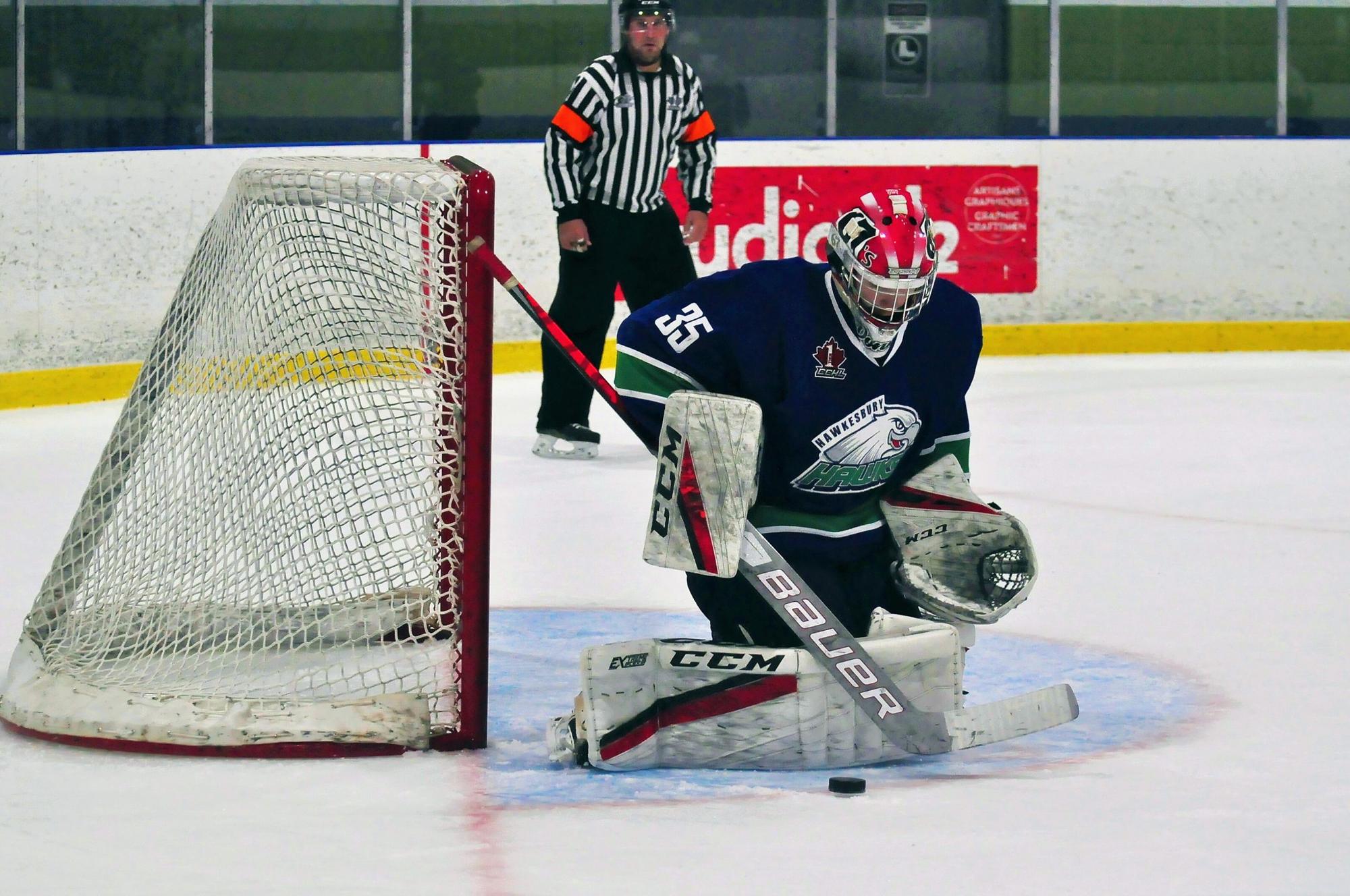 Hawks drop 4-3 shootout loss to Renfrew, earn three of four points on the weekend