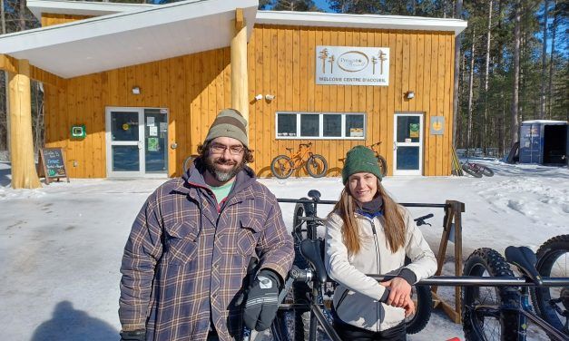 Fat biking and therapy combine in the Larose Forest