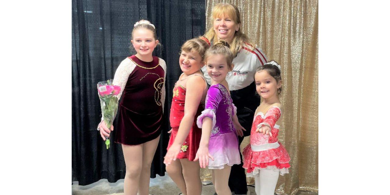 Vankleek Hill Skating Club Starlettes win awards in Glen Cairn competition