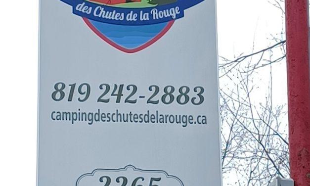 Yurts, and more campsites coming to Camping des Chutes-de-la-Rouge