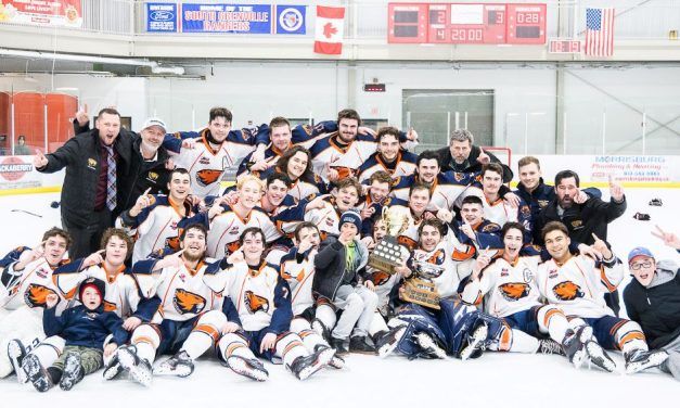 Clarence Castors complete sweep of South Grenville to win NCJHL championship