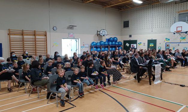 Grenville Elementary School students raise $6,400 for displaced Ukrainians